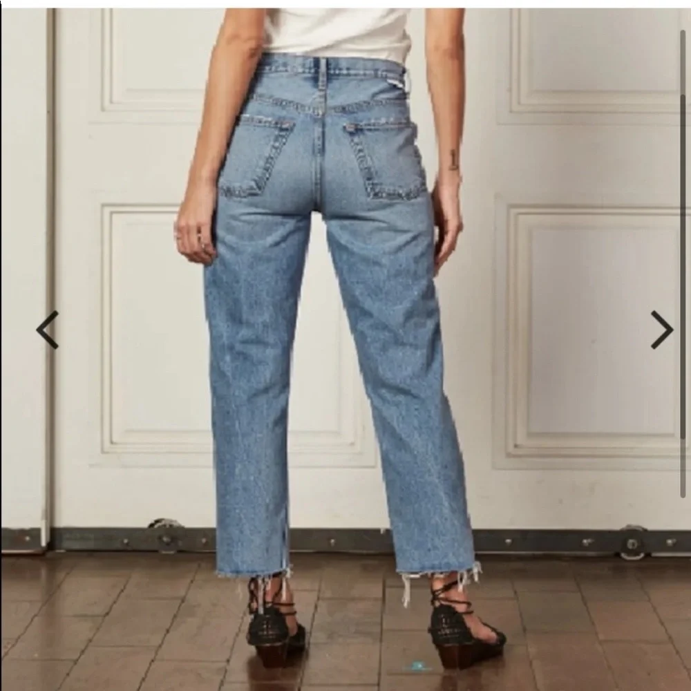 NEW Boyish The Tommy Gilda Crop High Waisted Jeans 26 - Picture 2 of 7